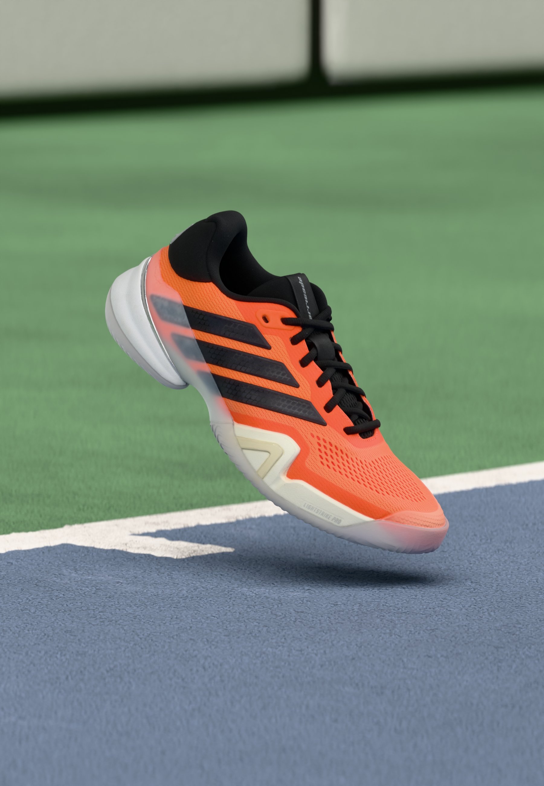 adidas Performance BARRICADE 14 - Multicourt tennis shoes - lucid orange/core  black/pure orange/orange - Zalando.ie