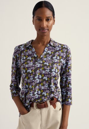 WAVECREST  - Bluză - multi collaged anemone dark violet