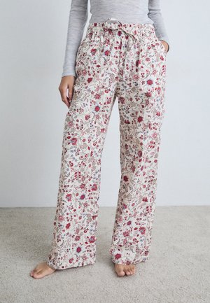 TROUSER - Pyžamové nohavice - red