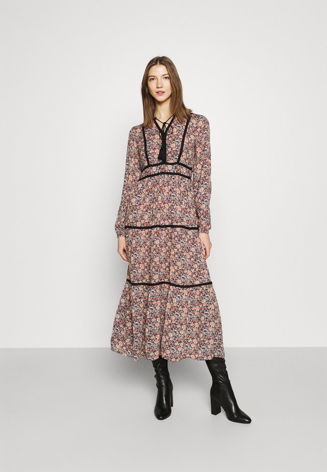 VMBELLA TIE DRESS - Day dress - ombre blue