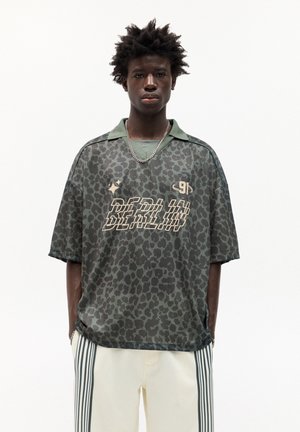 LEOPARD - Polo shirt - khaki