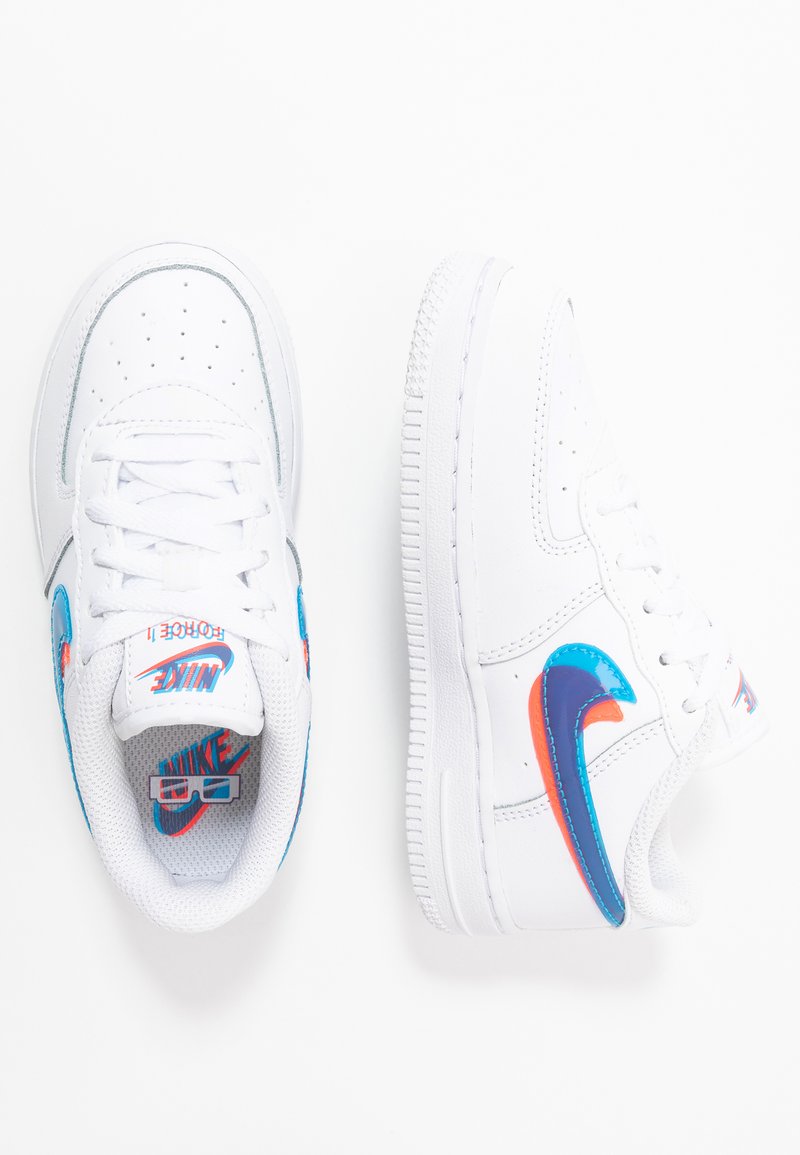 He aprendido esponja detective Nike Sportswear FORCE 1 LV8 - Sneakersy niskie - white/blue hero/bright crimson/biały - Zalando.pl He aprendido esponja detective Nike Sportswear FORCE 1 LV8 - Sneakersy niskie - white/blue hero/bright crimson/biały - Zalando.pl