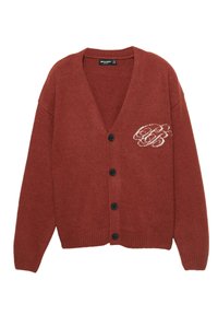 Cardigan - dark red