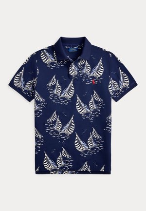 Polo Ralph Lauren, CUSTOM SLIM FIT SAILBOAT POLO SHIRT - Πόλο - navy