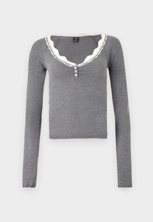 BDG Urban Outfitters DIANA - Long sleeved top - grey