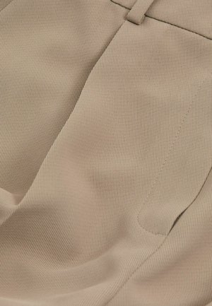 Reiss PETITE FIT - EDEN ELASTICATED WAIST WIDE - Pantaloni - mink neutral