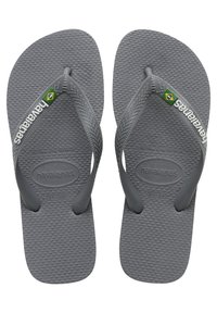 Havaianas - HAVAIANAS FLIP FLOP BRASIL LOGO - Pool shoes - steel grey Thumbnail Image 1