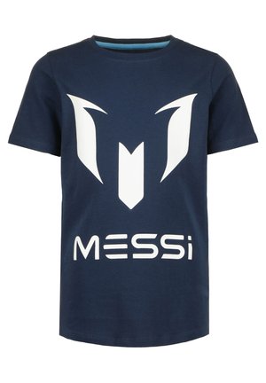 MESSI - LOGO-TEE - T-shirt imprimé - dark blue