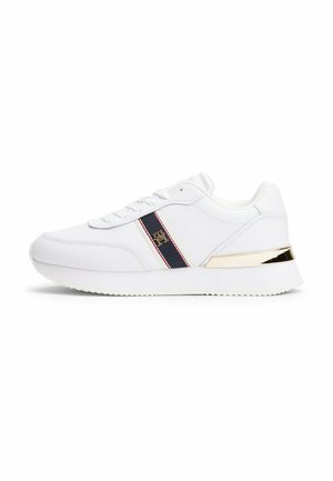 MONOGRAM PLAQUE - Sneakers laag - white