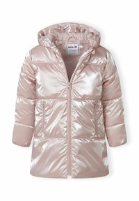 MINOTI MIDI LENGTH SHINY PADDED - Mikina s kapucňou - rose gold coloured