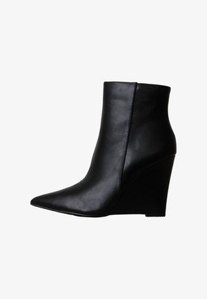 JOIA PARIS, BOTTINES À TALON ZIP JOIA - Støvletter - noir