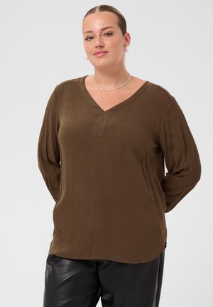 Kaffe Curve, KCAMI LS BLOUSE - Blouse - carafe
