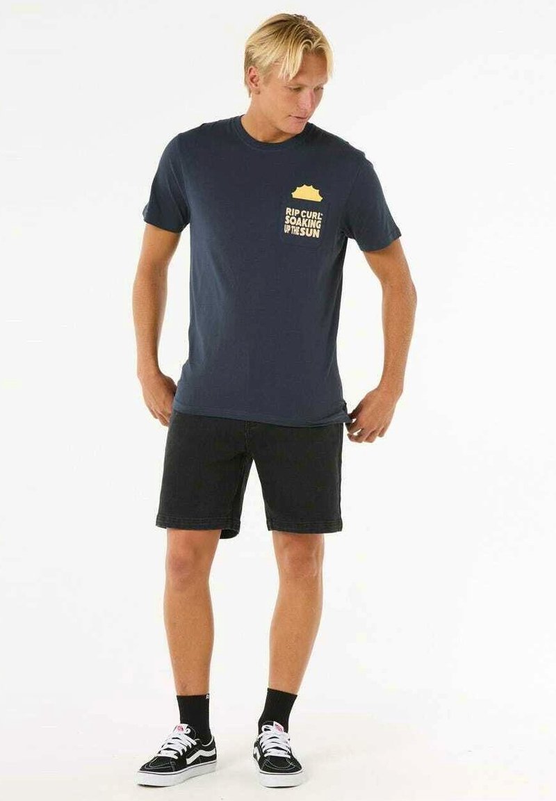 Rip Curl T-shirt print blauw