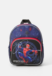 Kidzroom SPIDERMAN BACK TO SCHOOL BACKPACK UNISEX SET - Mokyklinių priemonių rinkinys - blue/black