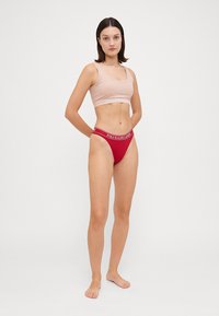 Polo Ralph Lauren MID RISE THONG - Stringi - classic red