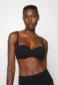 Seafolly RIVIERA BRA - Parte de cima de biquíni - black