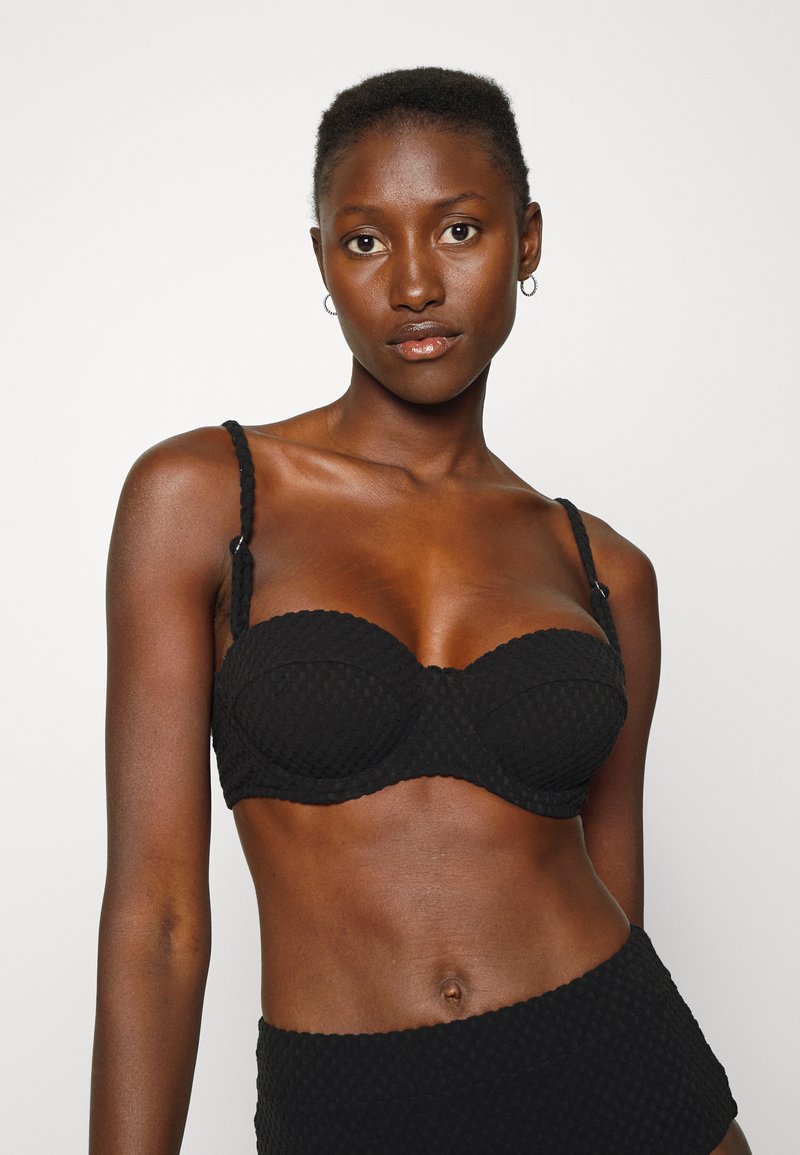 Seafolly RIVIERA BRA - Parte de cima de biquíni - black