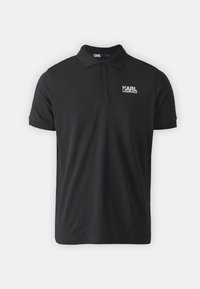 KARL LAGERFELD POLO - Polo marškinėliai - black
