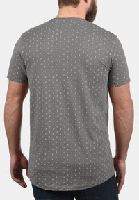 Solid SDAARON - T-shirts print - grey melange