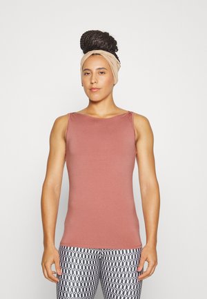 TANK BOAT NECK - Top - terracotta