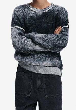 Strickpullover - black