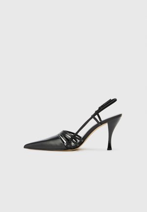 HAISLEY SLING PUMP - Aukštakulniai - black