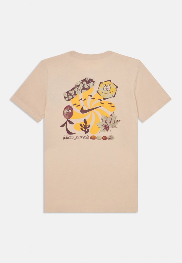 TEE EARTHY UNISEX - Print T-shirt - sand drift