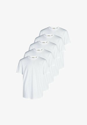 Only & Sons, ONSJEFF 5 PACK - T-shirt basic - bright white