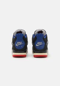 Jordan AIR JORDAN 4 RETRO OG UNISEX - Magas szárú edzőcipők - black/fire red/deep royal blue/dark smoke grey/tech grey