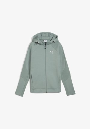 Sweat zippé - green moon