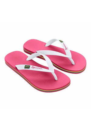 CLAS BRASIL - Teenslippers - pink white