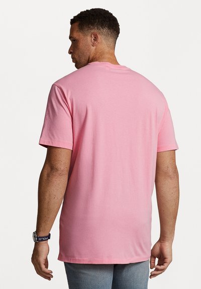 Polo Ralph Lauren Big & Tall JERSEY CREWNECK T-SHIRT - Navadna majica - course pink