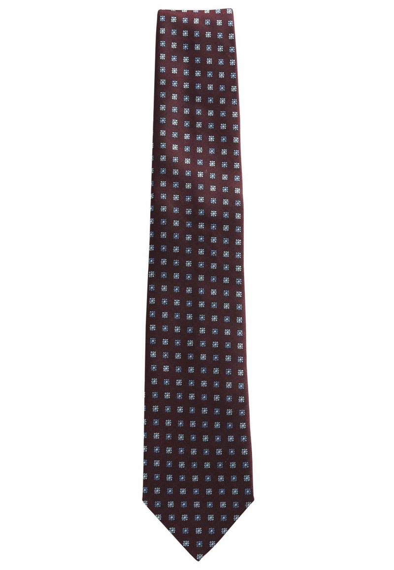 Next ITALY - Kravata - fig brown blue floral