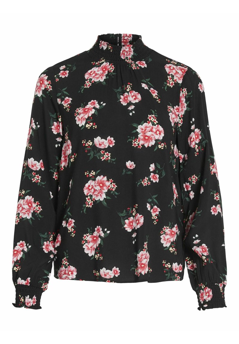Vila Blouse gemêleerd zwart