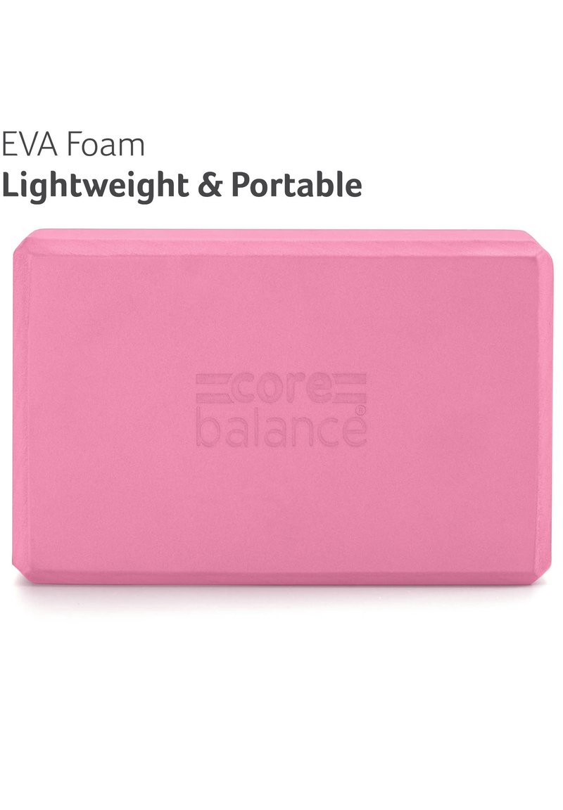 Core Balance YOGA BLOCKS BLOCKS & STRAP Fitness/yoga pink/rosa Zalando.es