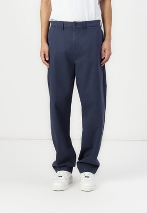 GAP ESSENTIAL BAGGY FIT - Hlače - dark blue