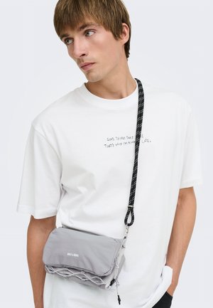 Only & Sons ONSSHOULDER BAG - Sac bandoulière - ghost gray