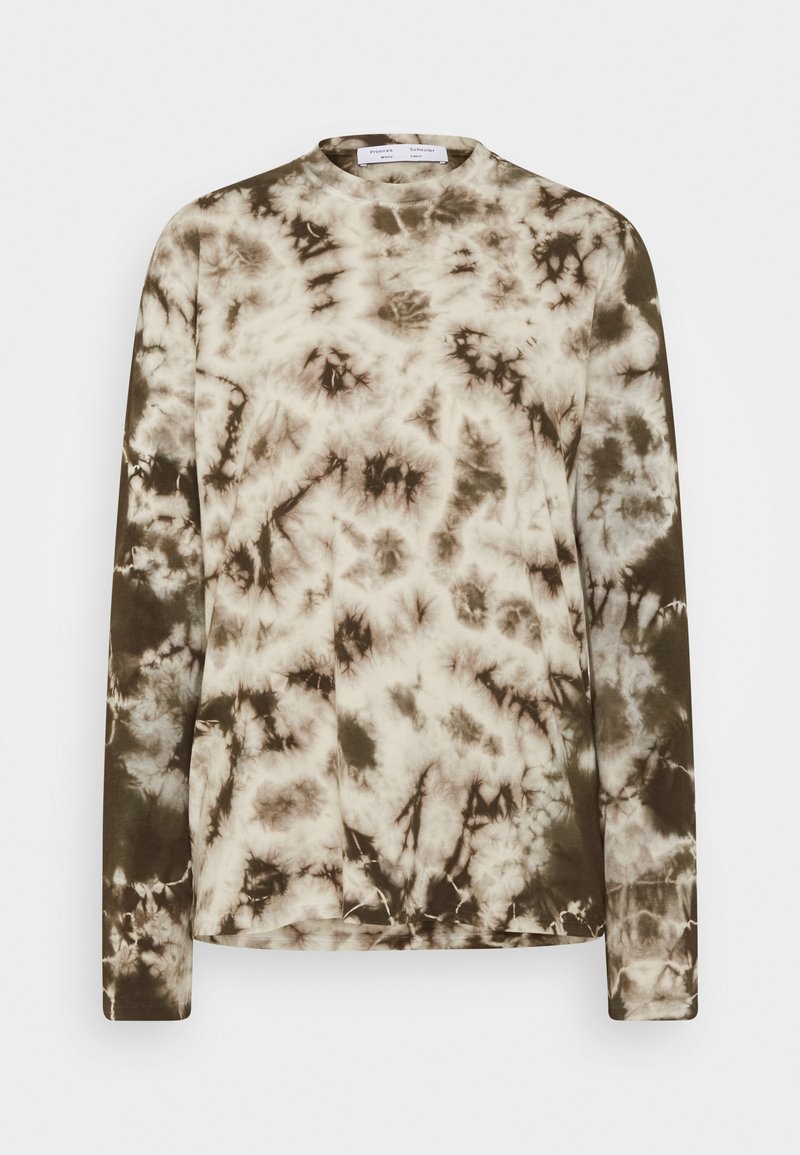 Damen Bekleidung | Proenza Schouler White Label TIE DYE LONG SLEEVE Langarmshirt ecru/taupe/grün - RO84684 Damen Bekleidung | Proenza Schouler White Label TIE DYE LONG SLEEVE Langarmshirt ecru/taupe/grün - RO84684