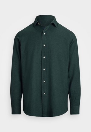 CUSTOM FIT PERFORMANCE TWILL SHIRT - Cămașă - landmark green heather