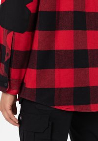 Dickies M HEAVY - Camicia - red black plaid