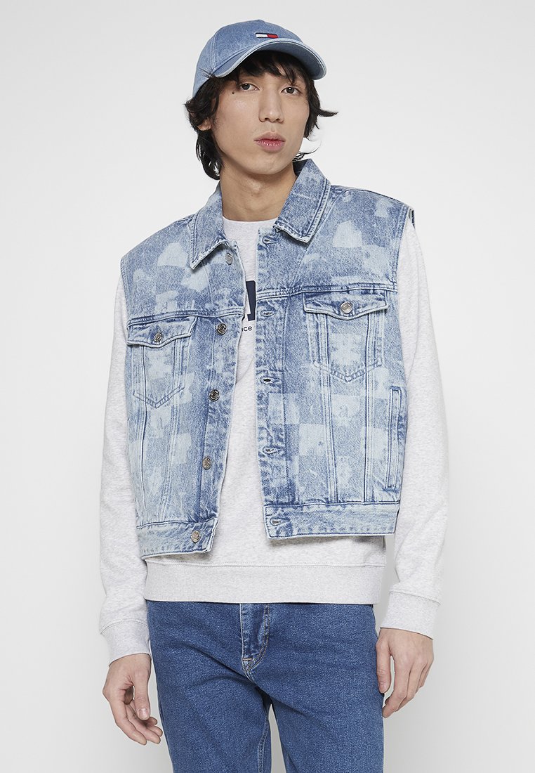Tommy Jeans Bodywarmer lichtblauw Tommy Jeans Bodywarmer lichtblauw
