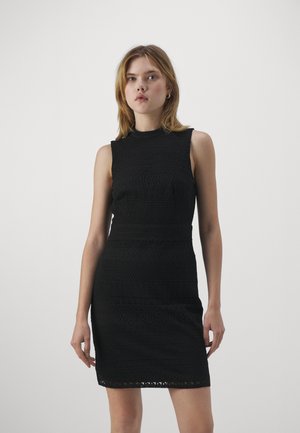 Vero Moda VMHONEY LACE SHORT DRESS  - Φόρεμα σε ίσια γραμμή - black