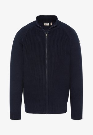 Schott Strickjacke - marine