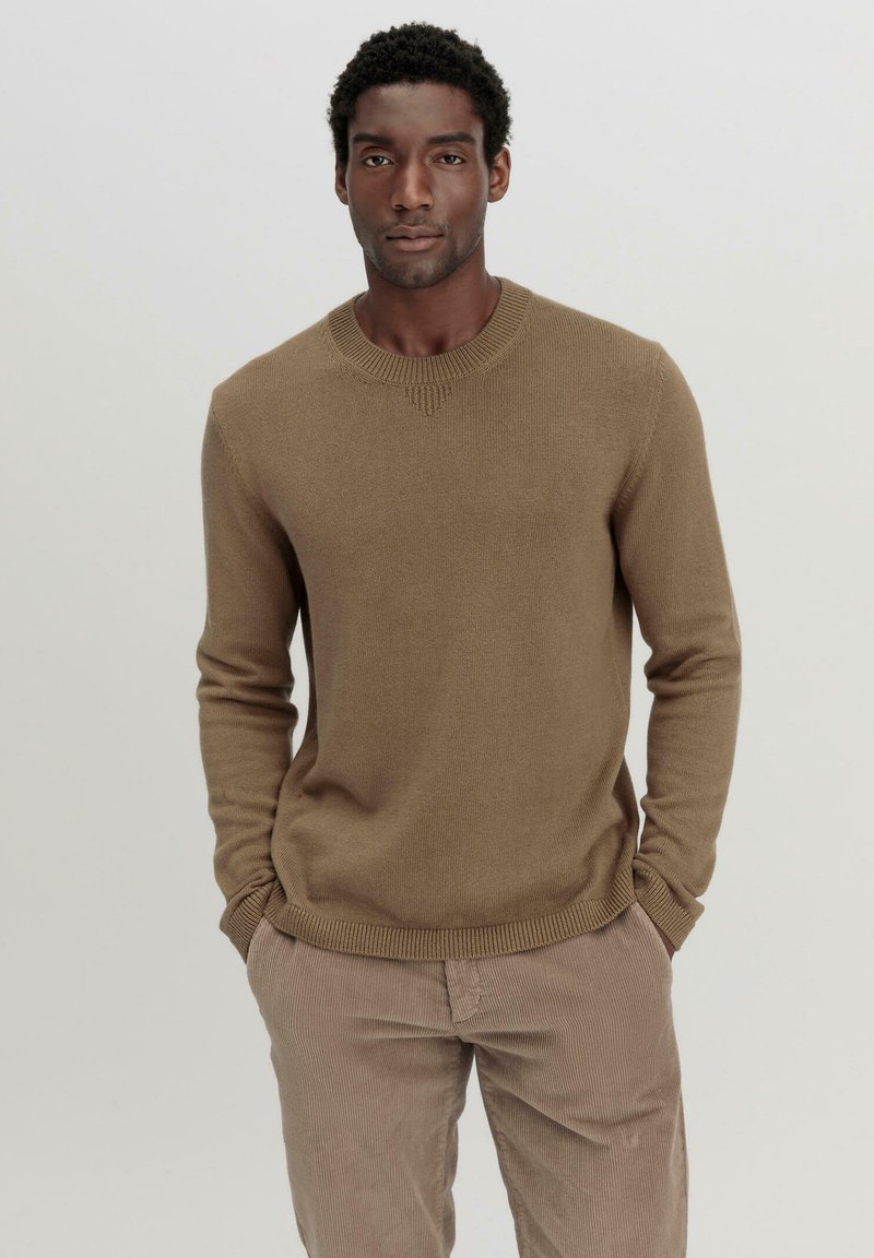 hessnatur Strickpullover - camel