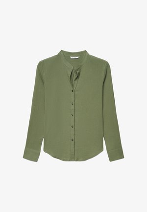 Calliope, CAMICIA TINTA UNITA - Hemdbluse - verde militare chiaro