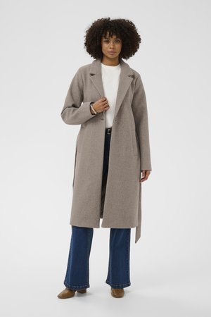 Culture CUpalona Coat - Klasisks mētelis - cinder melange