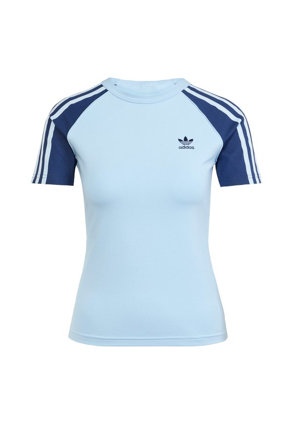 SLIM TEE - Print T-shirt - clear sky3