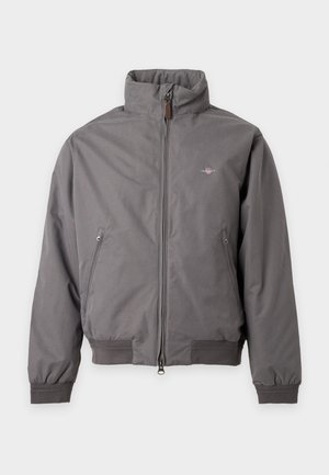 GANT, HAMPSHIRE JACKET - Ελαφρύ μπουφάν - dusky anthracite