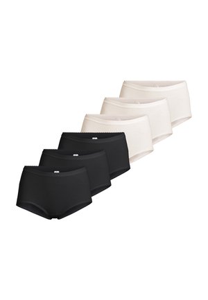 6 PACK - Slip - schwarz   creme