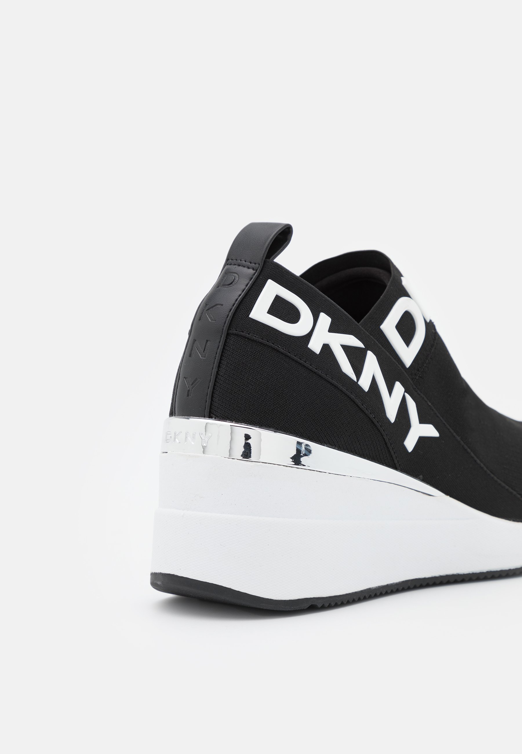 dkny heeled trainers